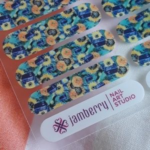 custom TARDIS jamberry nail wraps